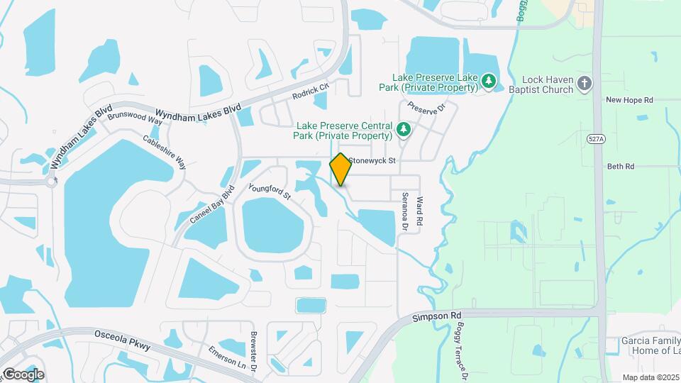 13833 Rushing Creek Run Map and Location Details