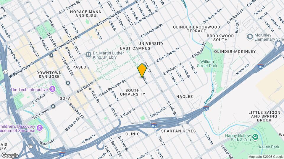 453 S 9th St Mapa y Detalles de la Ubicación