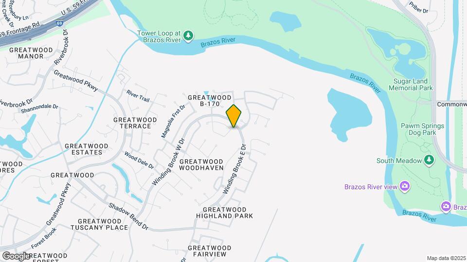 1742 Pepper Hill Ln Map and Location Details