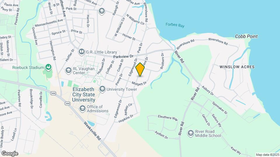 1510 Crescent Dr Map and Location Details