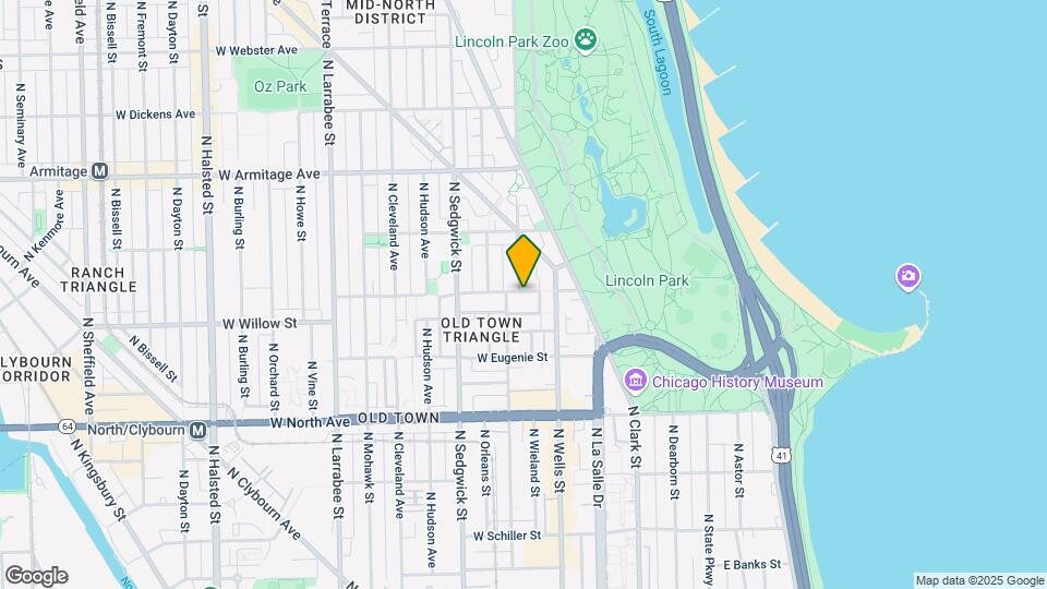 231 W Menomonee St, Unit 2R Map and Location Details