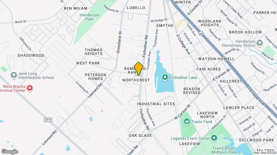 1902 Finfeather Rd Map and Location Details