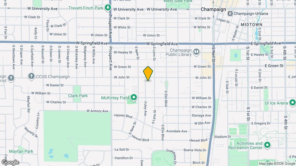 706 Foley Ave Map and Location Details