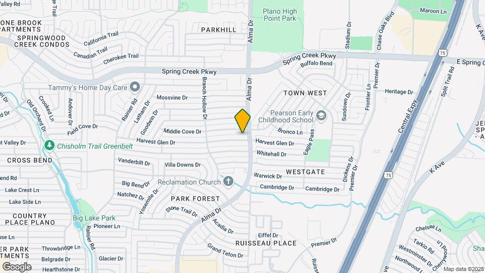 905 Harvest Glen Dr Map and Location Details