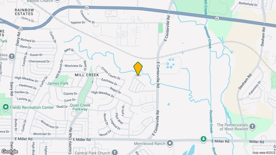 1821 Cartman Rd Map and Location Details