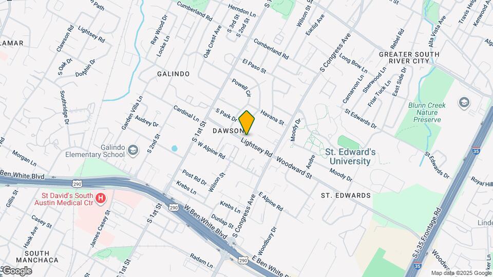 306 Lightsey Rd Mapa y Detalles de la Ubicación