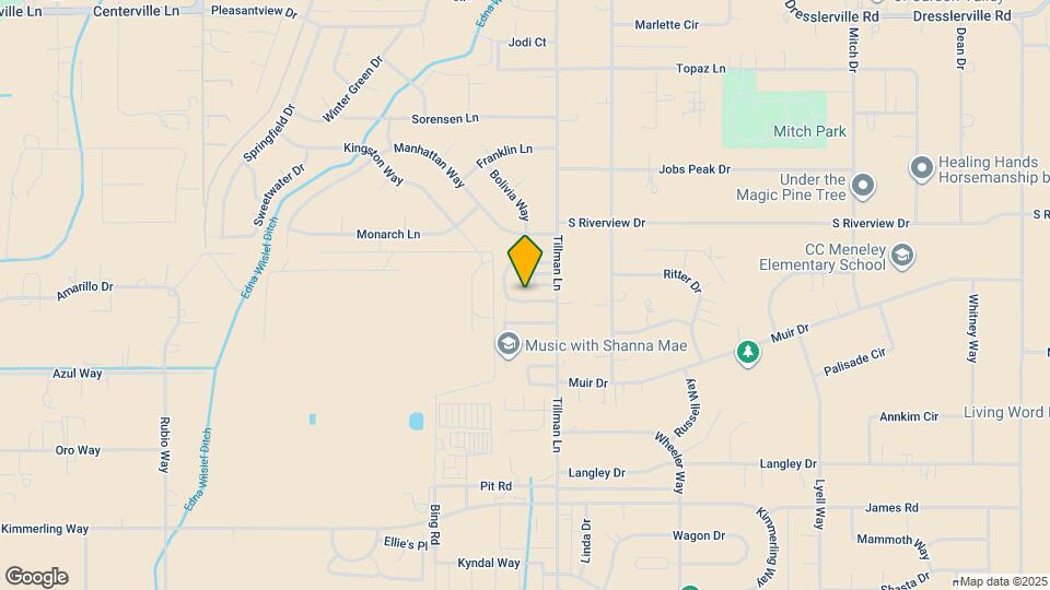 1290 Redwood Cir Map and Location Details