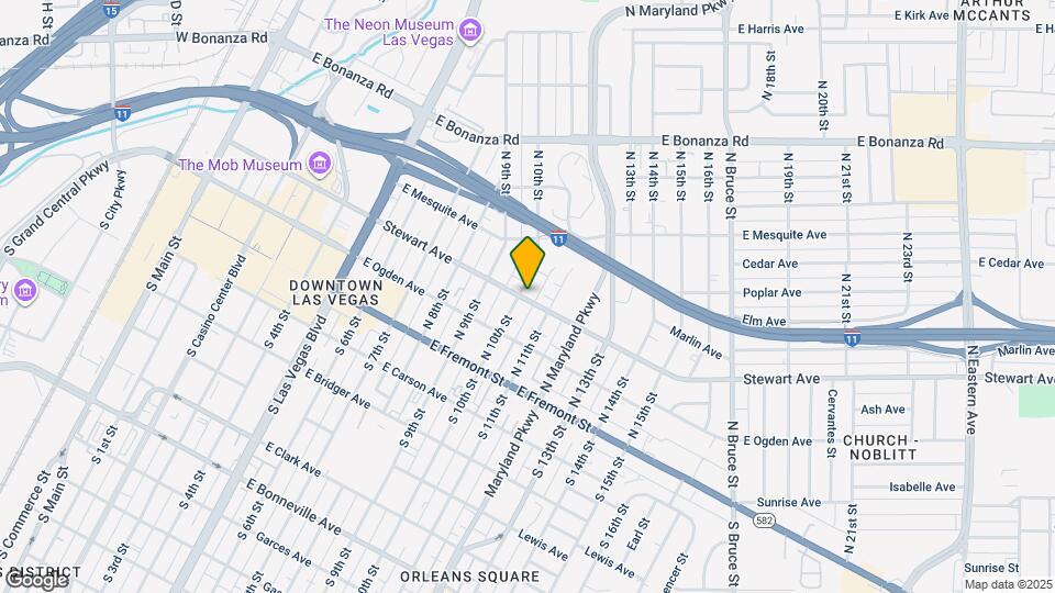 1007 Stewart Ave Map and Location Details