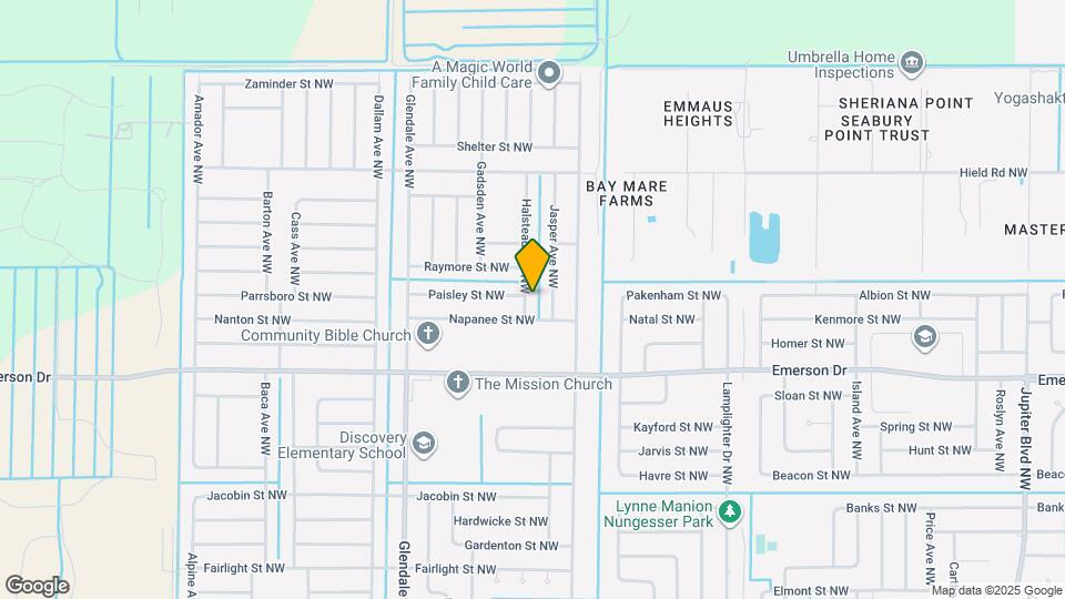 1421 Halstead Ave NW Map and Location Details