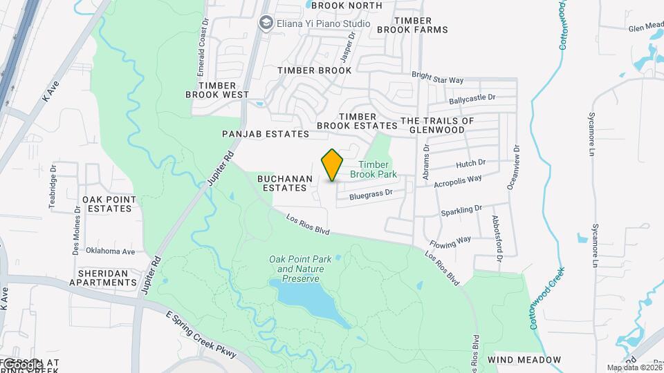 6525 Tearose Dr Map and Location Details
