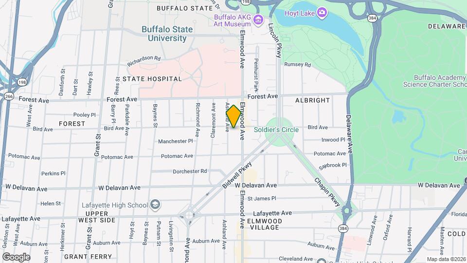 761 Ashland Ave, Unit 761 Ashland Avenue Map and Location Details