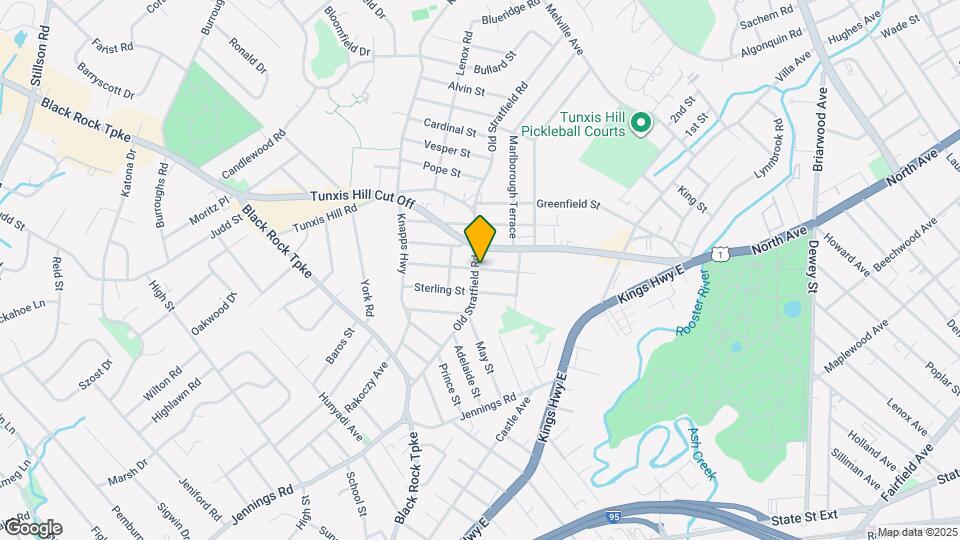 545 Old Stratfield Rd Mapa y Detalles de la Ubicación