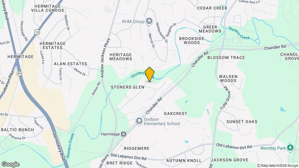 218 Stoners Glen Ct Map and Location Details