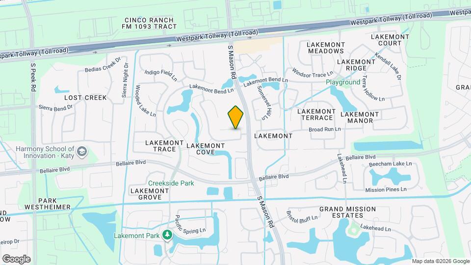 20711 Mansfield Bay Ln Map and Location Details