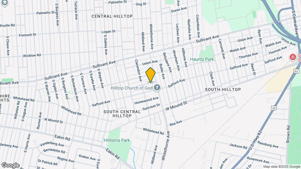 2171 Amherst Ave Map and Location Details