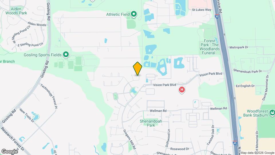 95 N Mews Wood Ct Map and Location Details