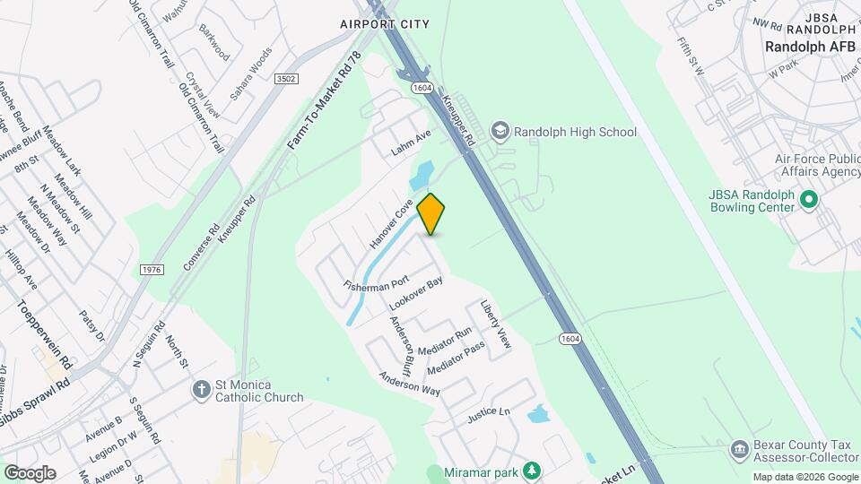 9528 Madison Creek Map and Location Details