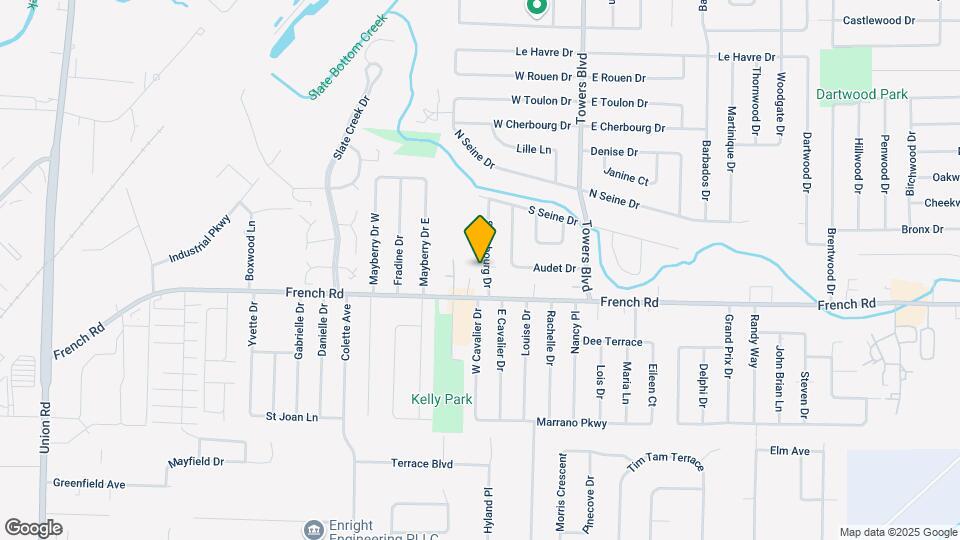 22 Strasbourg Dr, Unit Lower Map and Location Details