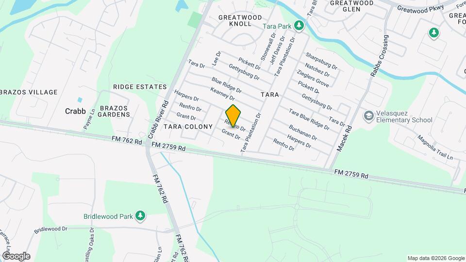 6907 Grant Dr Map and Location Details