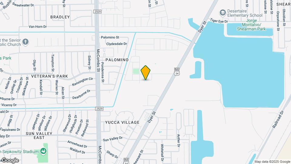 6016 Hidden Acres Dr Map and Location Details