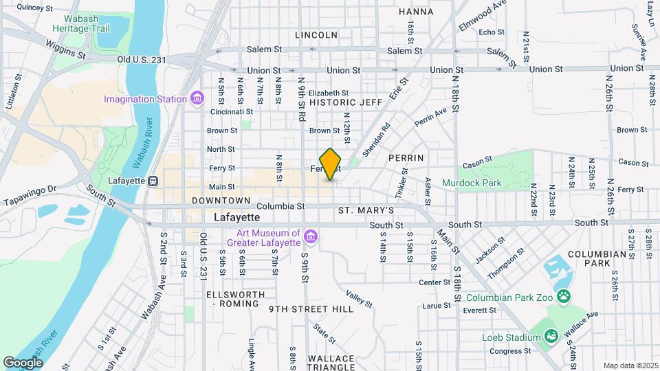208 N 11th St Mapa y Detalles de la Ubicación