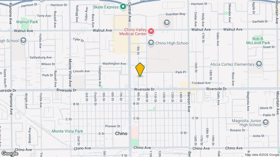 12833 9th St Map and Location Details