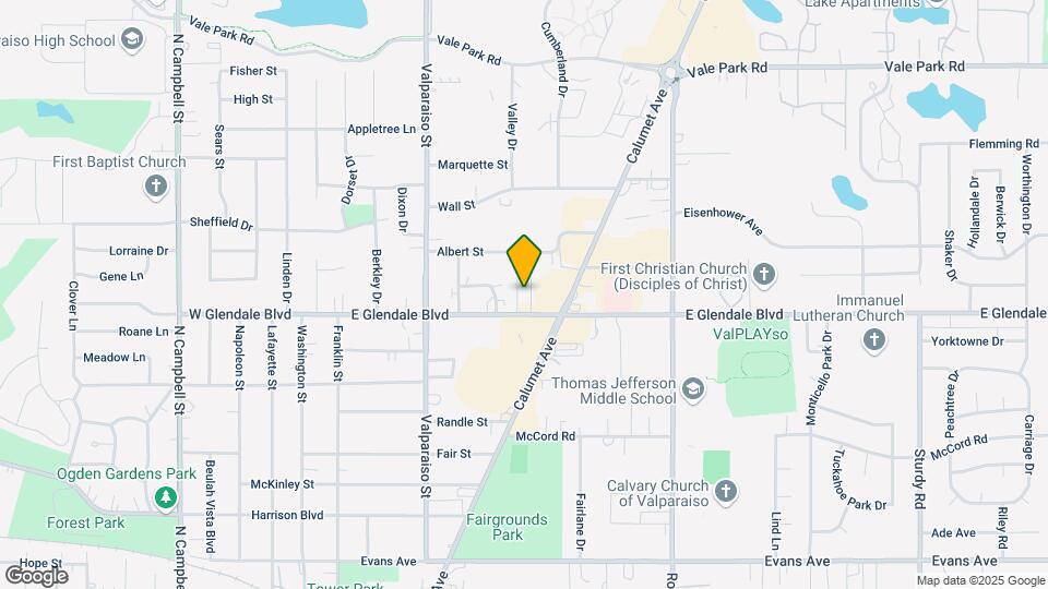 703 E Glendale Blvd Map and Location Details