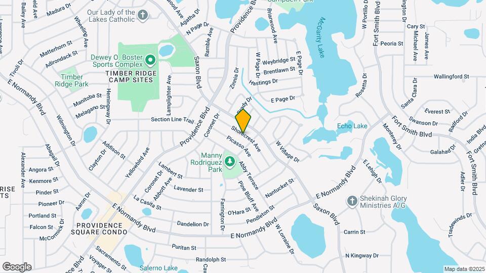 944 Shorecrest Ave Map and Location Details