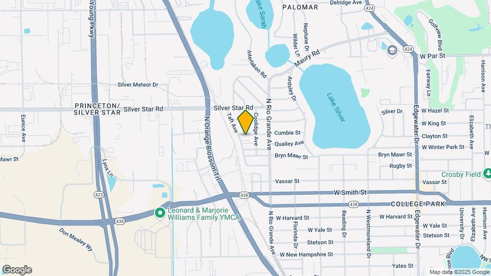 1618 Cumbie St Map and Location Details