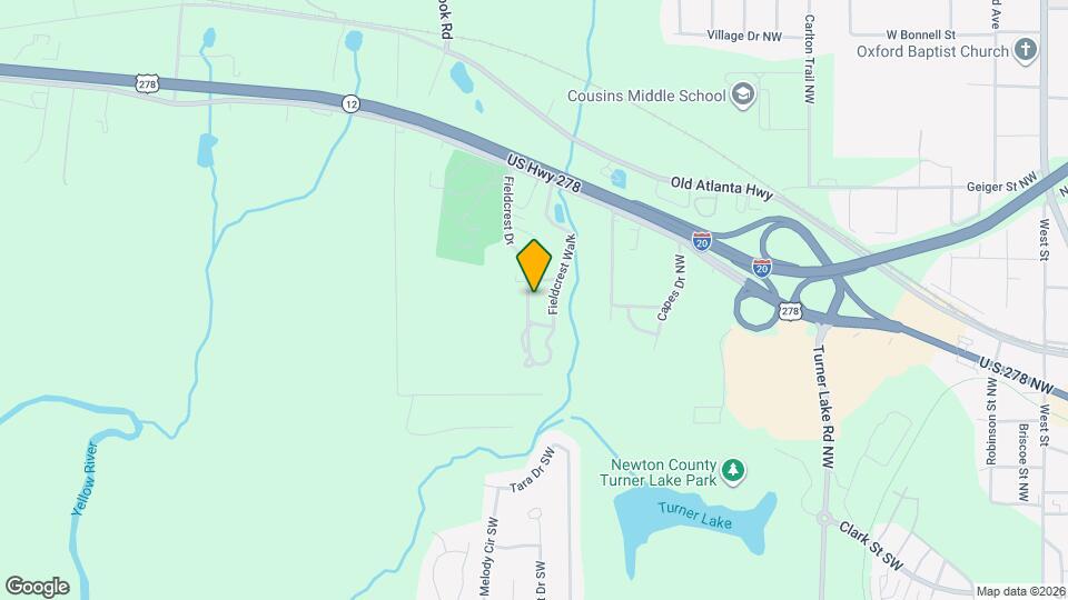 Fieldcrest Walk Map and Location Details