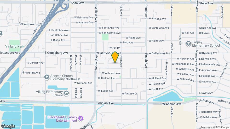 650 W Donner Ave Map and Location Details