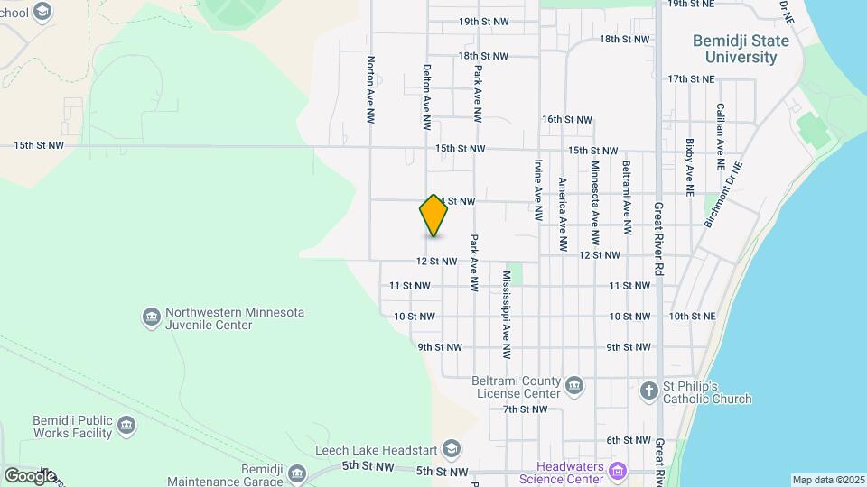 1210 Delton Ave NW Map and Location Details