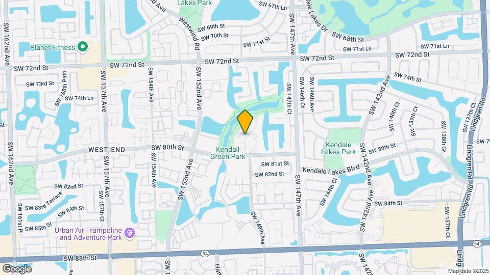 14905 SW 80th St Map and Location Details