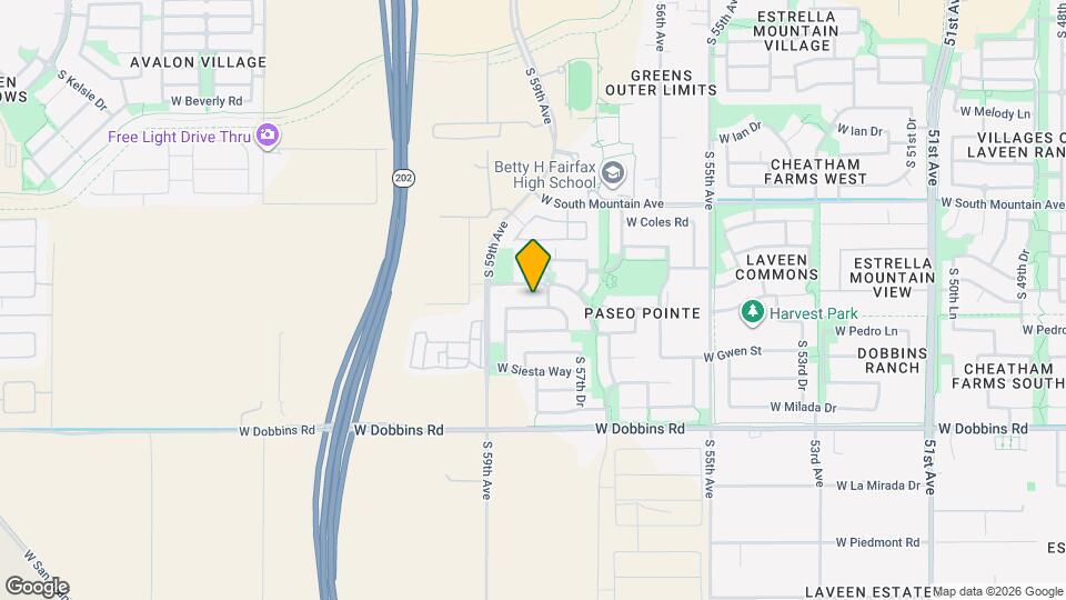 5820 W Euclid Ave Map and Location Details