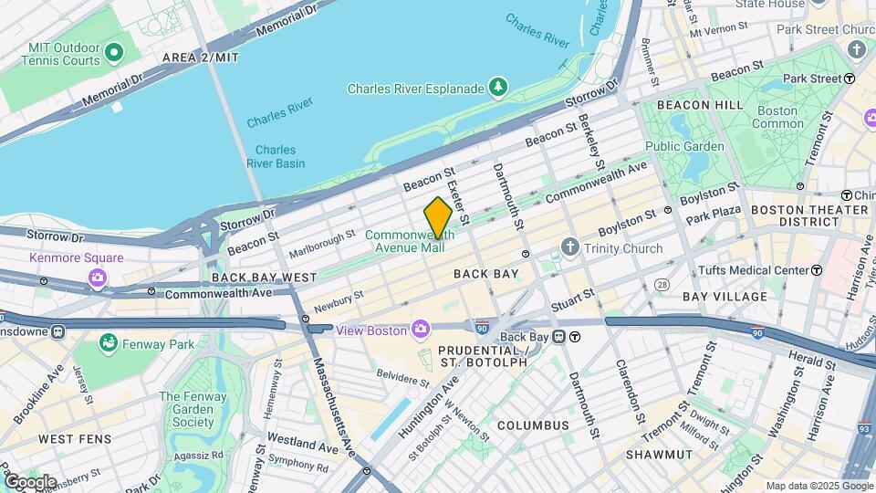 228 Commonwealth Ave, Unit 8 Map and Location Details