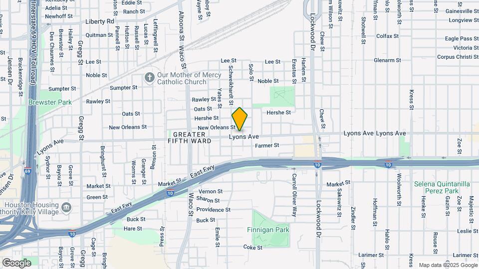 4705 Lyons Ave Map and Location Details