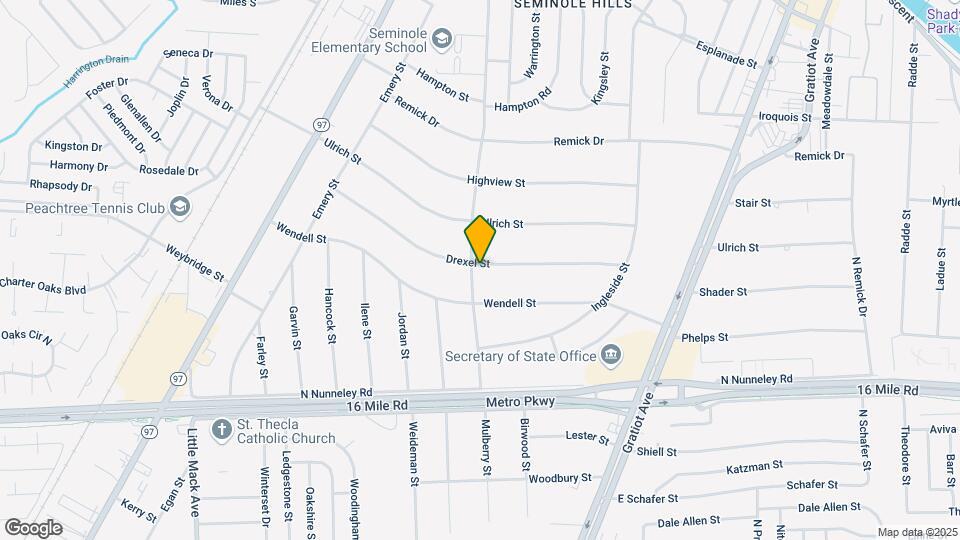 21820 Drexel St Map and Location Details