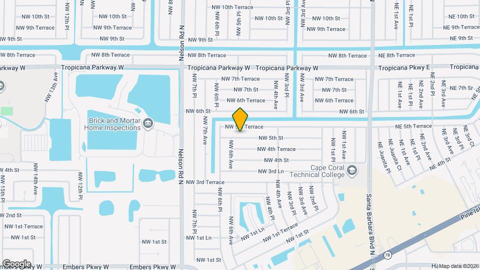513 NW 5th St Map and Location Details