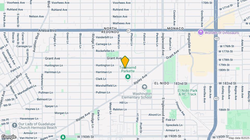 2411 Harriman Ln, Unit A Map and Location Details