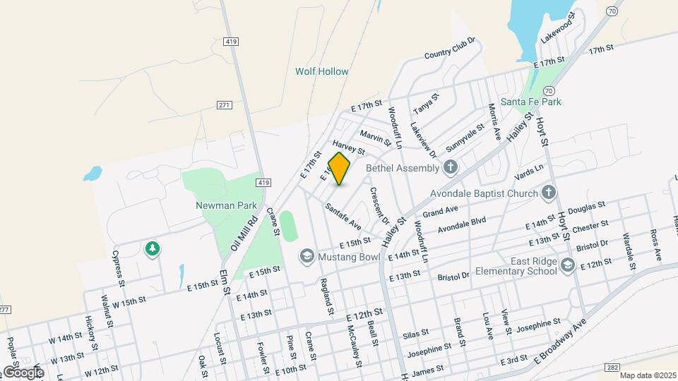 810 San Carlos St Map and Location Details