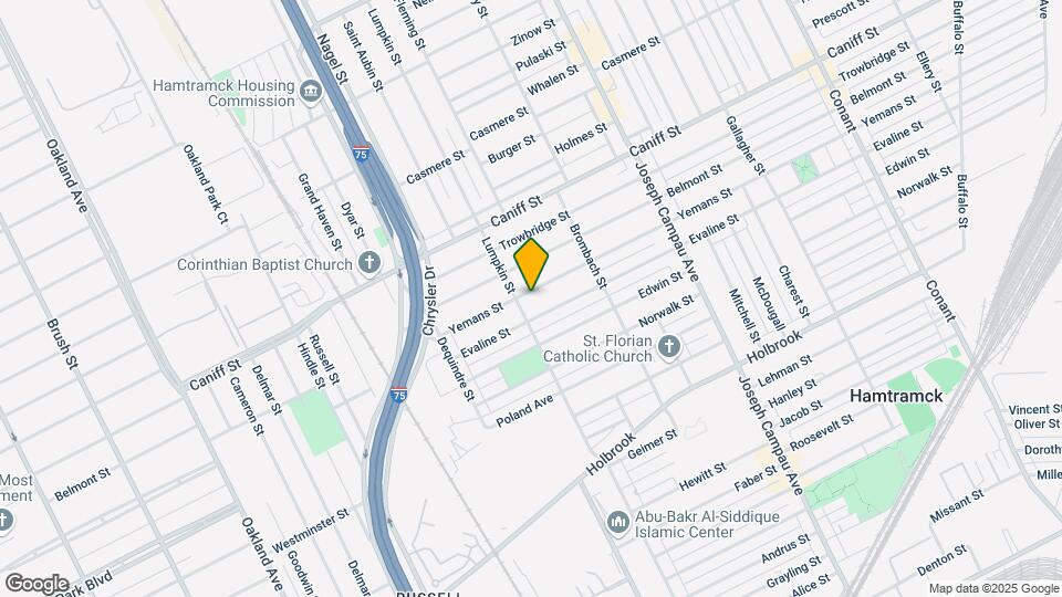 2224 Yemans St Map and Location Details