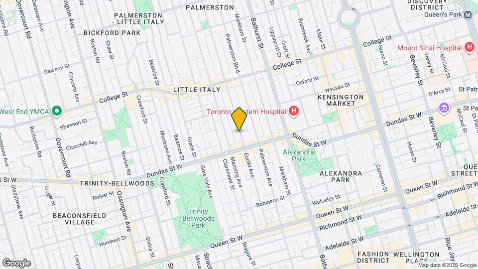 246 Euclid Ave Map and Location Details