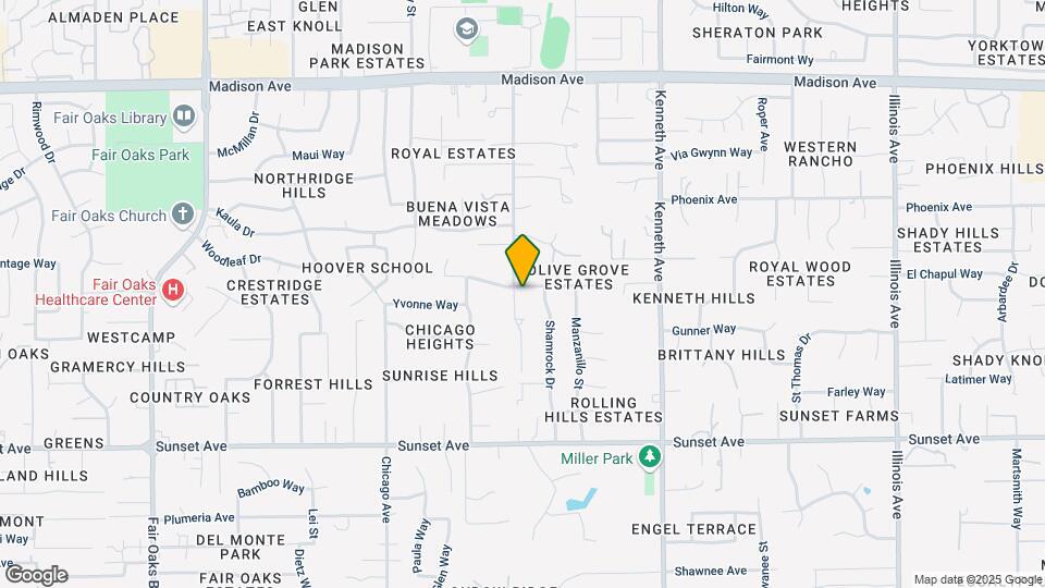 8400 Ascolano Ave Mapa y Detalles de la Ubicación