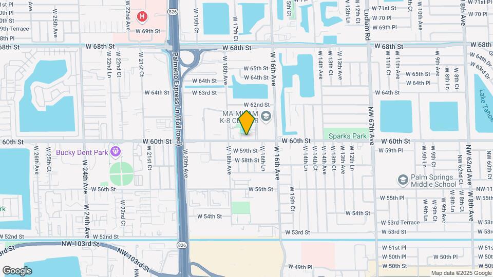 1735 W 60th St, Unit 201 Map and Location Details