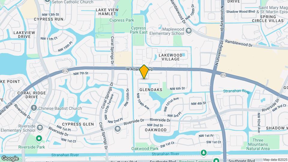 10434 NW 6th Ct Map and Location Details