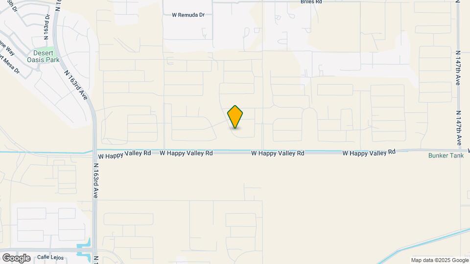 25147 N 156th Ln Map and Location Details