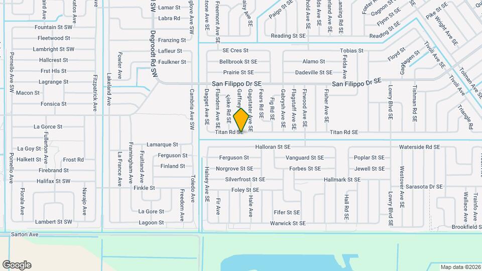 216 Titan Rd SE Mapa y Detalles de la Ubicación