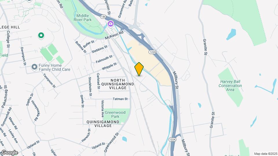 91 Blackstone River Rd Map and Location Details