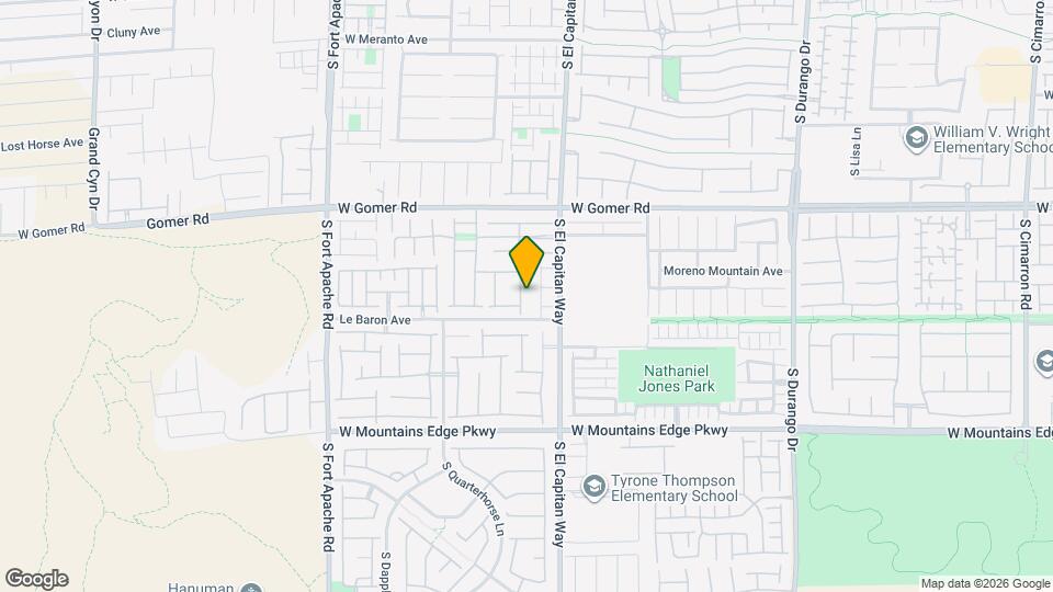 9856 Chief Sky St Mapa y Detalles de la Ubicación