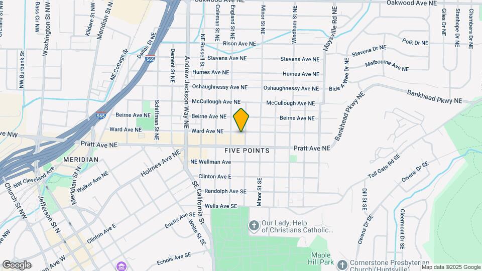 1118 Ward Ave NE Map and Location Details
